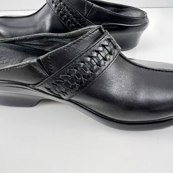 Ariat Shasta Mule Clog Women's Size 6 M Black Leather Harness Western Braided - Picture 8 of 10